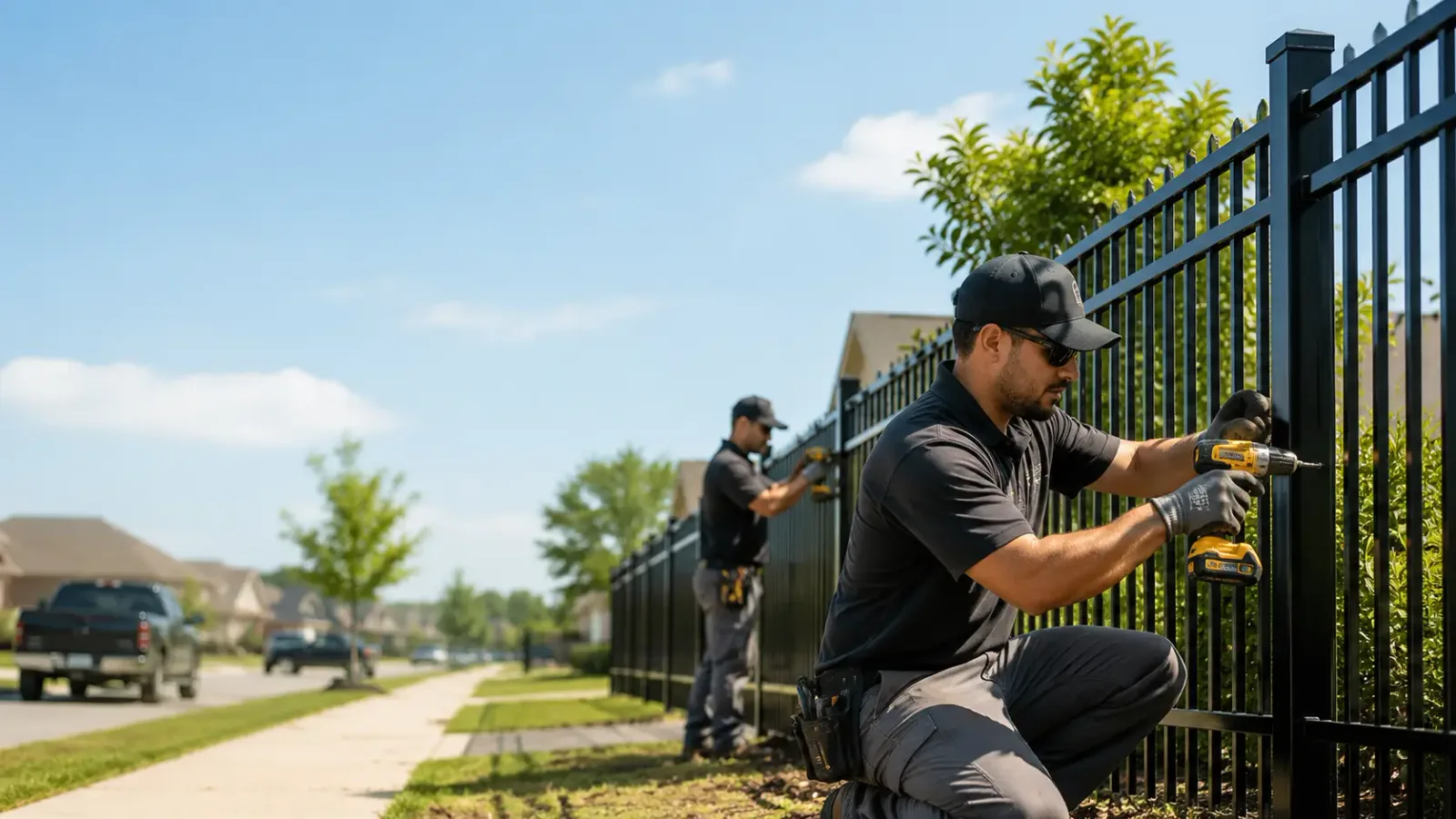 Metal Fence Installation in Chunchula, AL